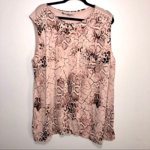 Jennifer Lopez Sleeveless Top- Plus size